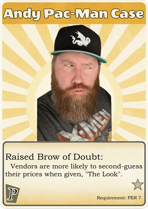 Special guest Andy Pac-Man Case