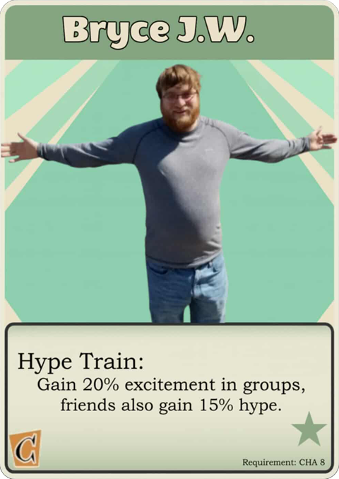 special guest Bryce JW