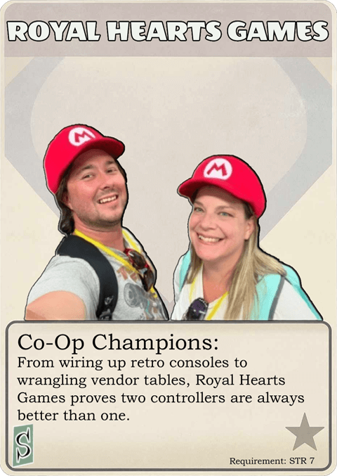 Special guest Royal Hearts Games